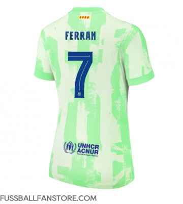 Barcelona Ferran Torres #7 Replik 3rd trikot Damen 2024-25 Kurzarm